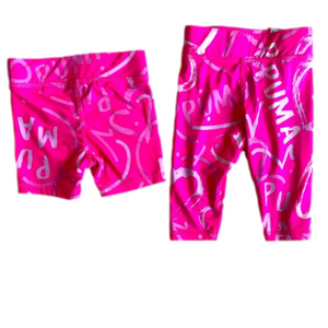 - Girls Puma capris and shorts size 18 months